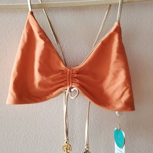Luli Fama Buena Vista Bralette Top NWT - Med